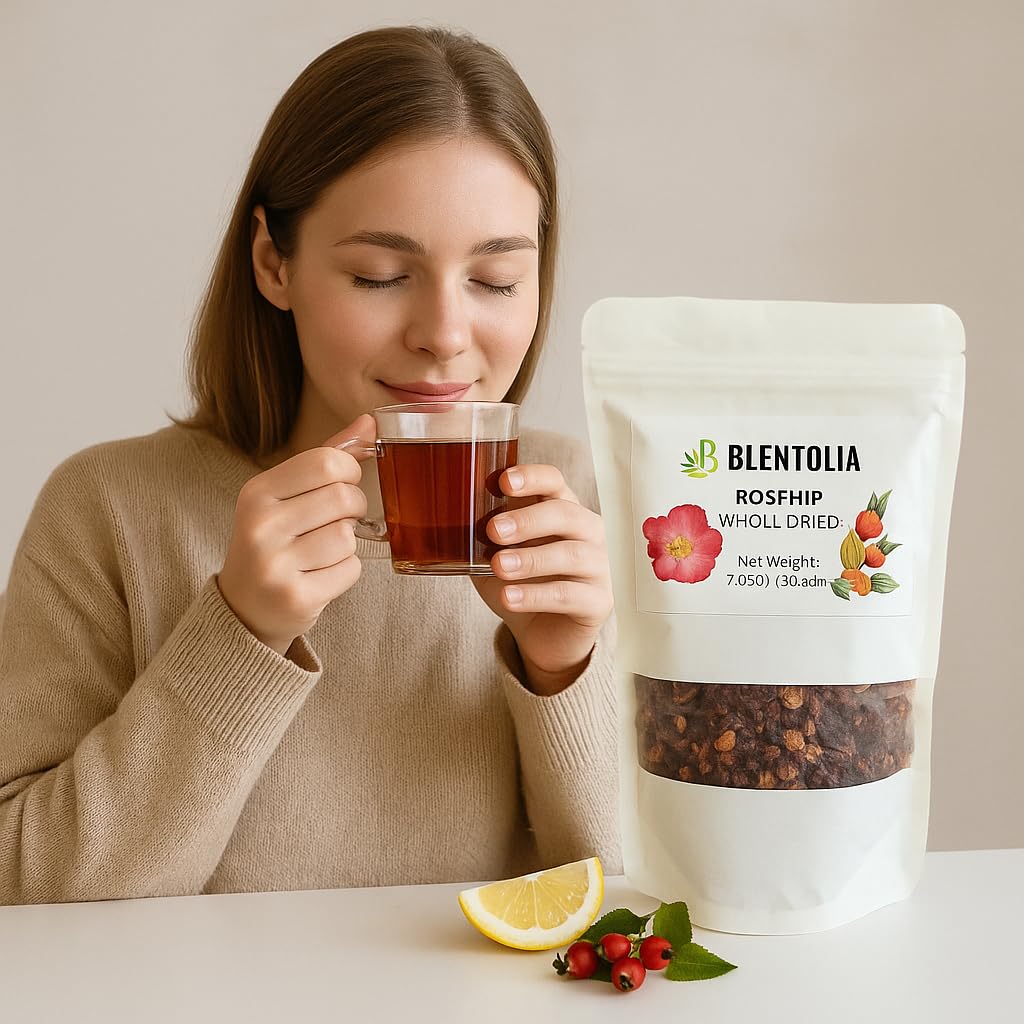 BLENTOLIA Resealable pouch preserves aroma and freshness for everyday tea.