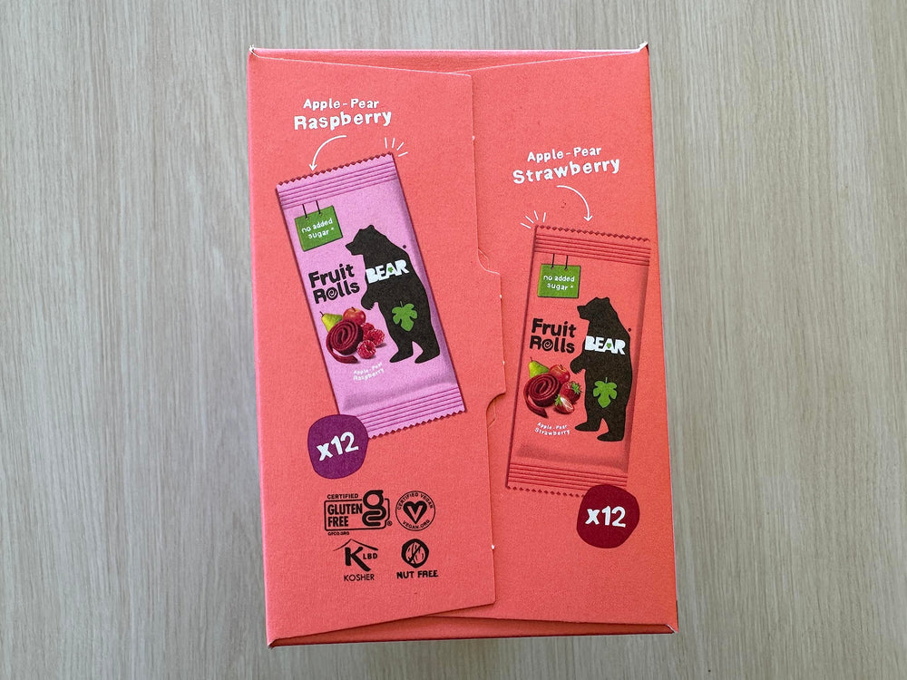 BLholife Bear Real Fruit Snack Rolls portable snack for on-the-go