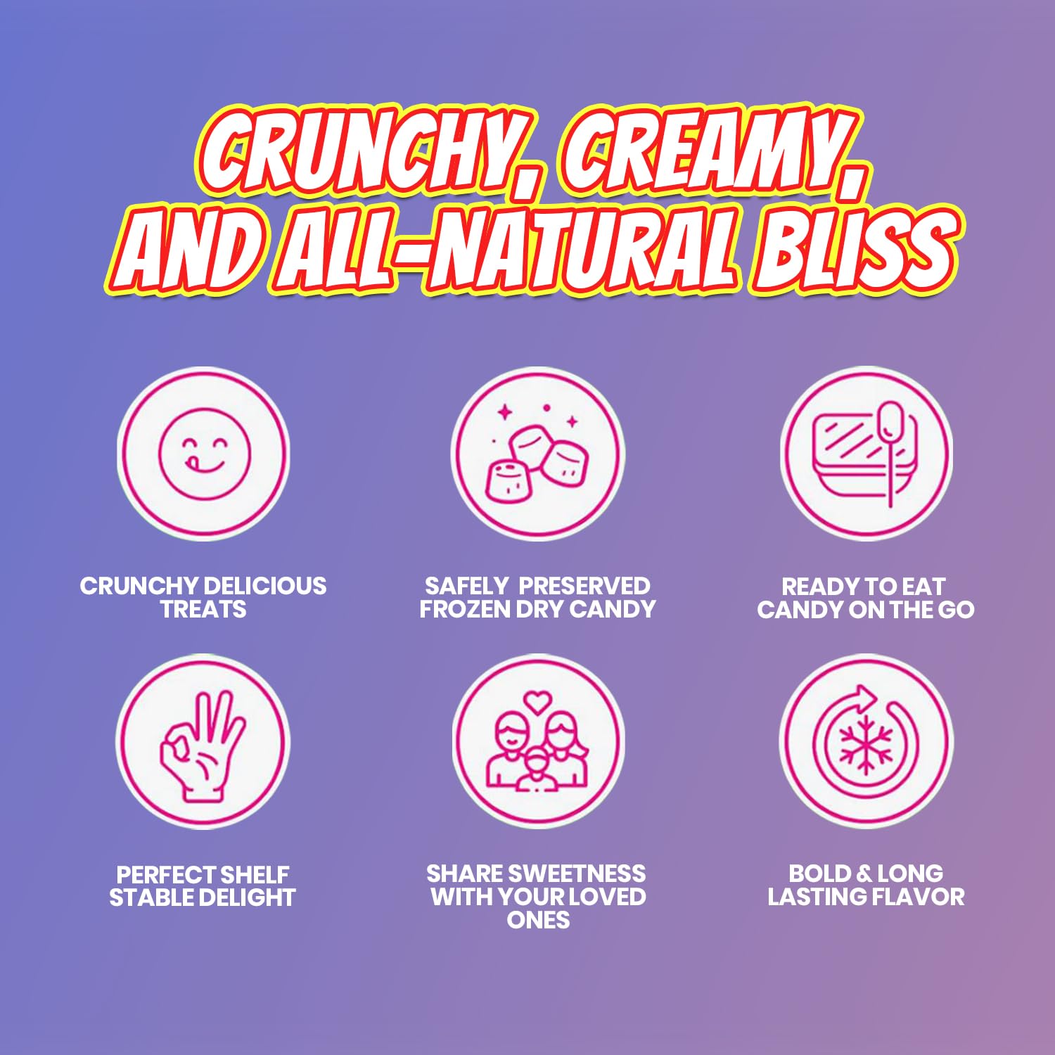 Bliss Life S'mores bite close-up showcases cozy chocolate-toasty flavor.