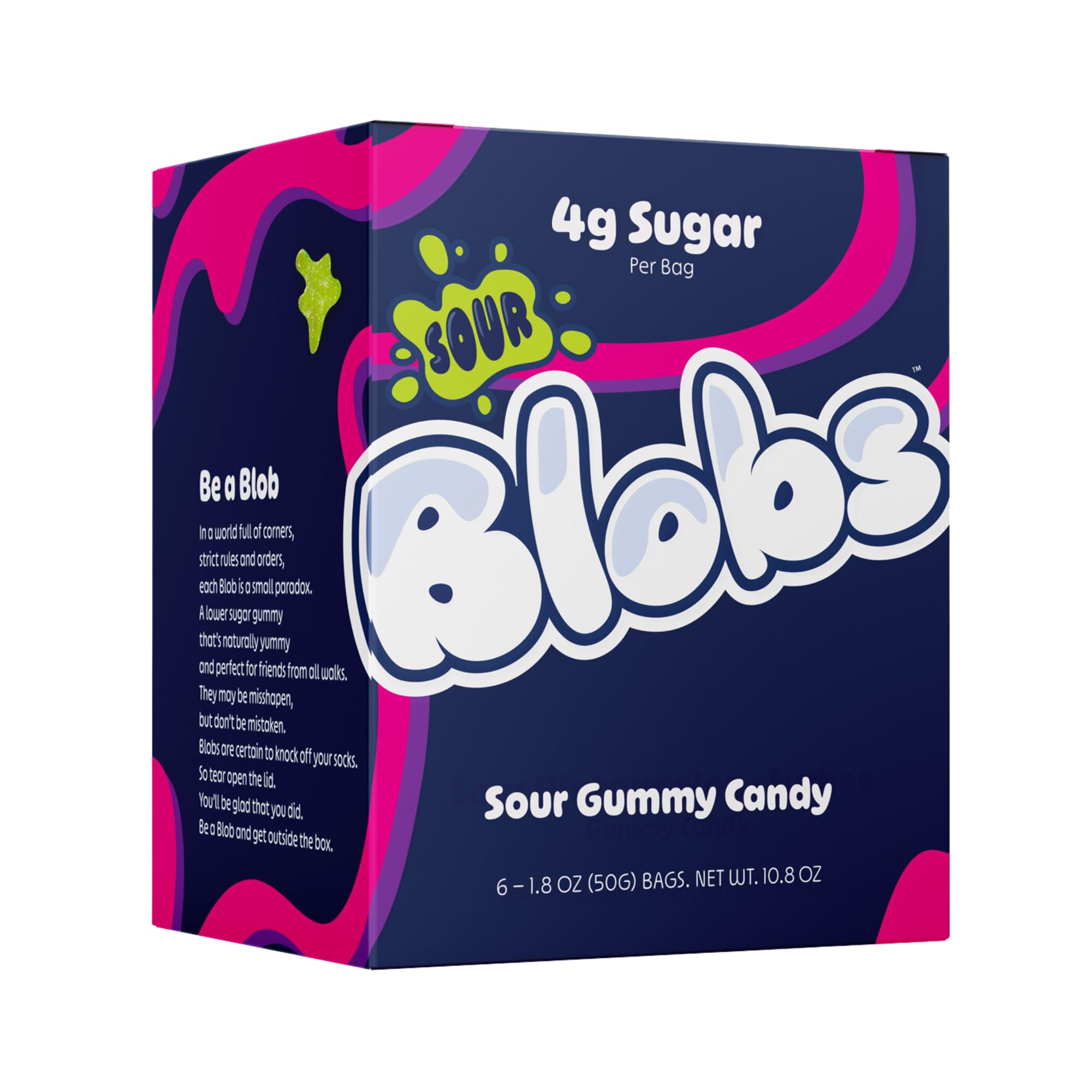 Blobs Strawberry-Yuzu flavor shot delivers juicy zing for a fun daytime treat.