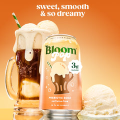 Pack shot of Bloom Pop for on-the-go refreshment and prebiotic benefits