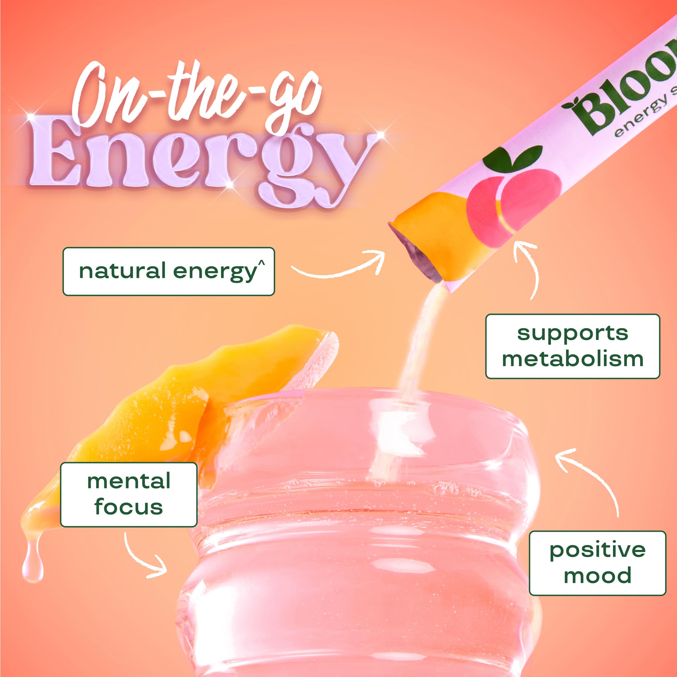 Bloom Nutrition Cherry Lime energy stick delivering a crisp, light energy boost