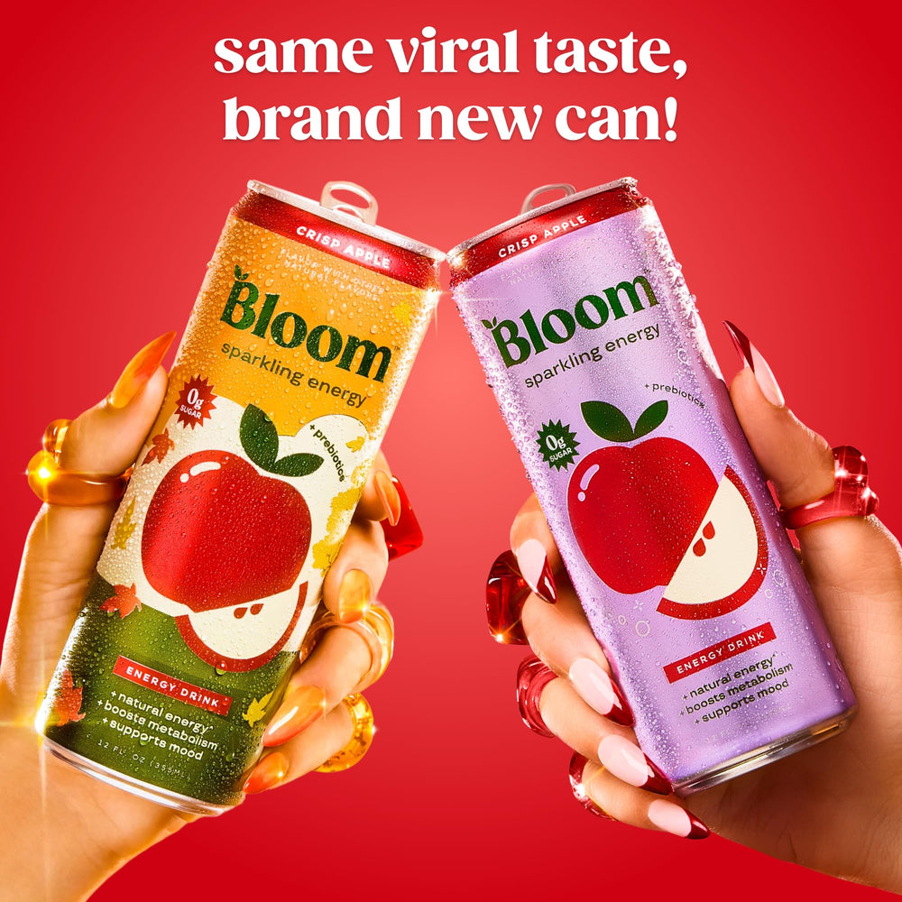 Bloom Nutrition Sparkling Energy 12-pack offers convenient daily energizer.