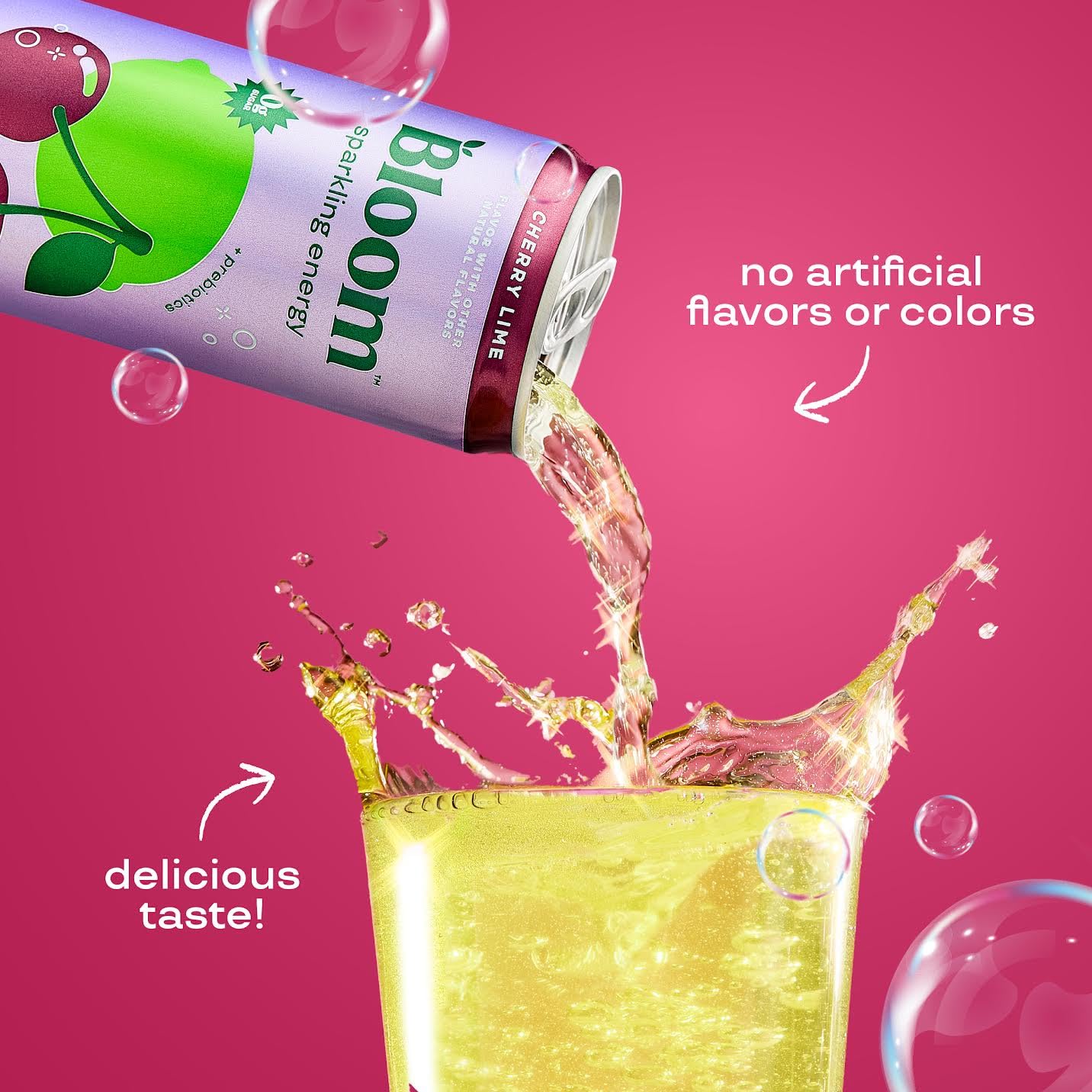 Bloom Nutrition Sparkling Energy on-the-go in a bag for quick zero-sugar energy