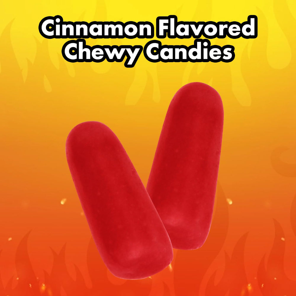 Gift-ready Bloom's Hot Tamales Fierce Cinnamon display ideal for gift baskets.
