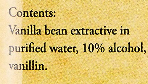 Blue Cattle Truck label on Mexican vanilla bottle highlighting small-batch quality.