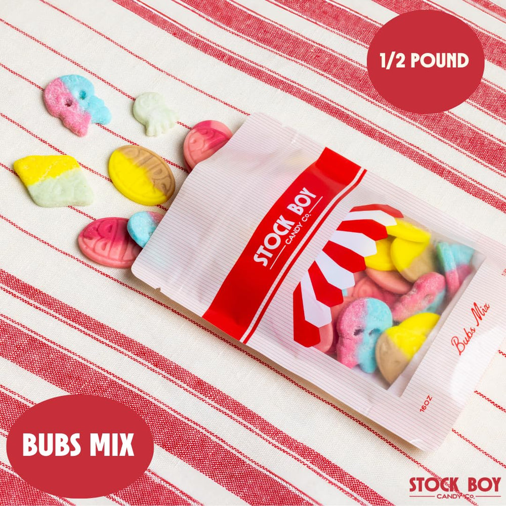 Blue Desert Market BUBS Godis mix is ideal for parties and gatherings.