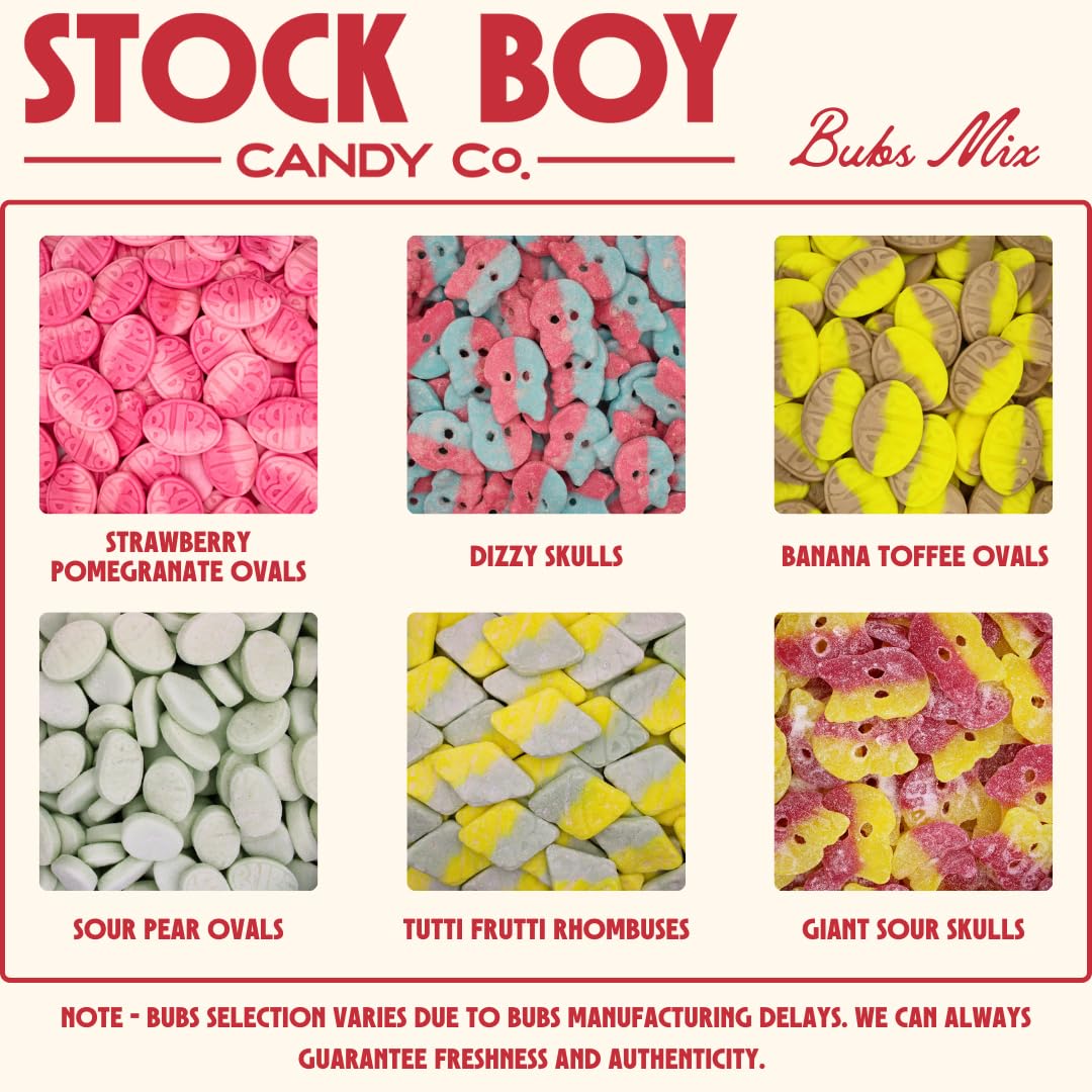 Blue Desert Market BUBS Godis sweden-imported mix showcases authentic Scandinavian candy.