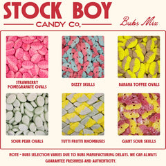 Blue Desert Market BUBS Godis sweden-imported mix showcases authentic Scandinavian candy.