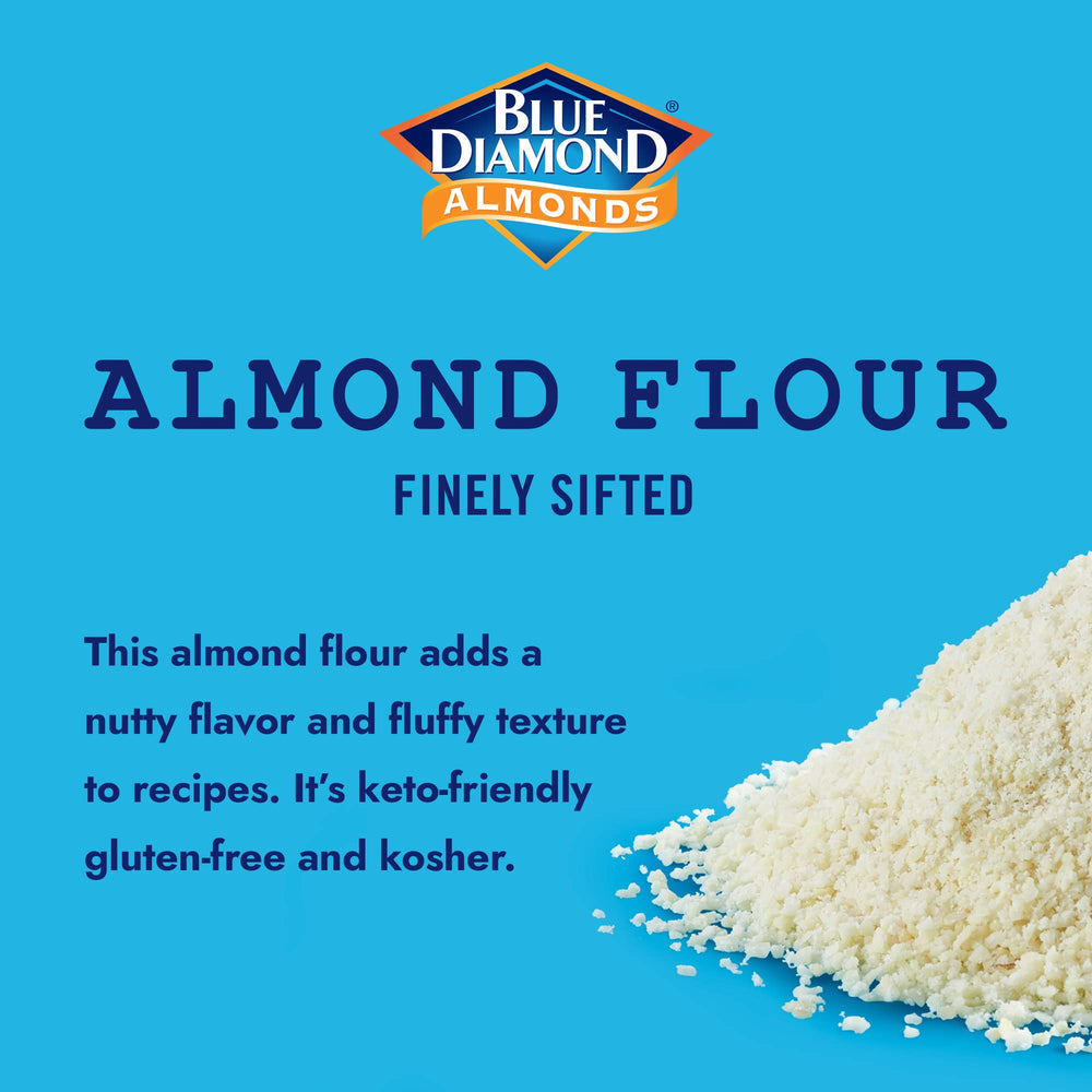 Blue Diamond Almond Flour blanched almonds create smooth batters.
