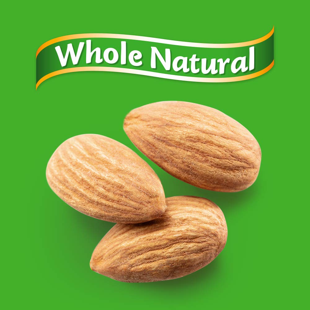 Blue Diamond Almonds all-natural flavor packaging without artificial ingredients for clean snacking.