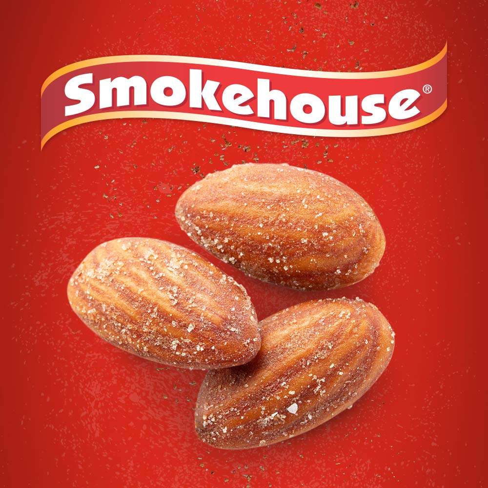 Blue Diamond almonds texture close-up highlights crunchy nibs and toasted notes.