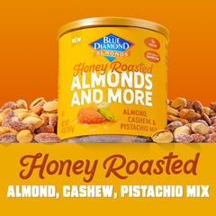 Blue Diamond Almonds honey roasted pistachios closeup shows premium flavor and balanced texture