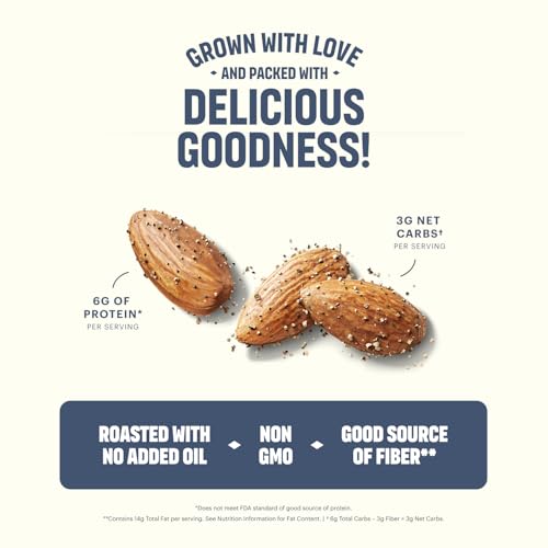 Blue Diamond 8-ounce bag ready for everyday snacking.