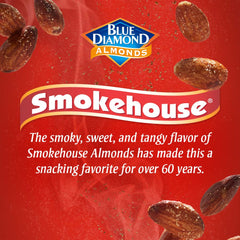 Blue Diamond Smokehouse texture closeup highlights crunchy, protein-rich snack