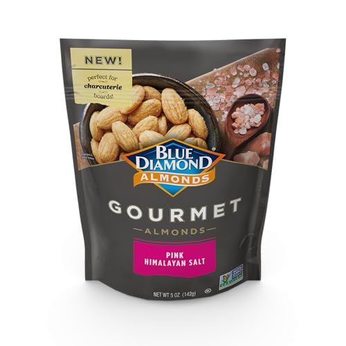 Blue Diamond almonds on a snack plate deliver convenient, flavorful crunch at gatherings.