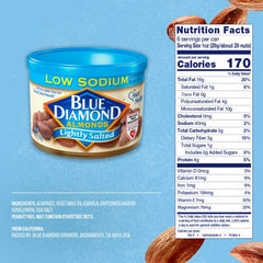 Blue Diamond Almonds on a snack plate with cheese, a healthy, flavorful addition.