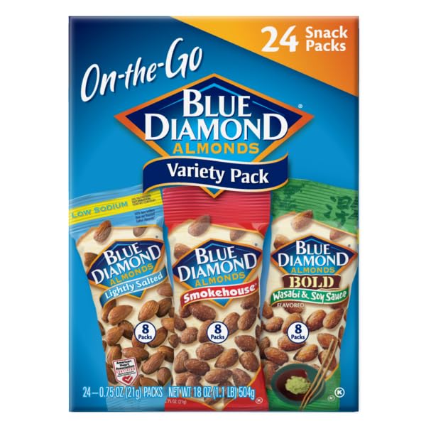 Blue Diamond Almonds Smokehouse flavor provides savory crunch for road trips