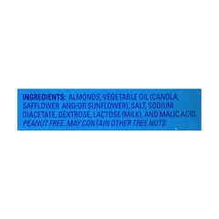Hands hold Blue Diamond Bold Almonds, ideal for quick cravings.