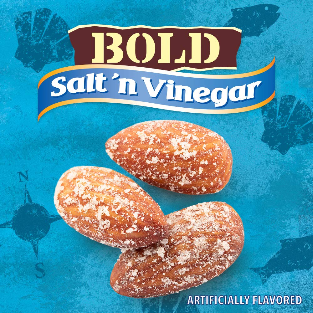 Blue Diamond bag reseal feature shows fresh, travel-ready snacking