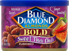 Close-up of Thai chili glaze on Blue Diamond almonds
