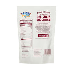 Blue Diamond almonds close-up, roasted California almonds delivering a rich, savory crunch.