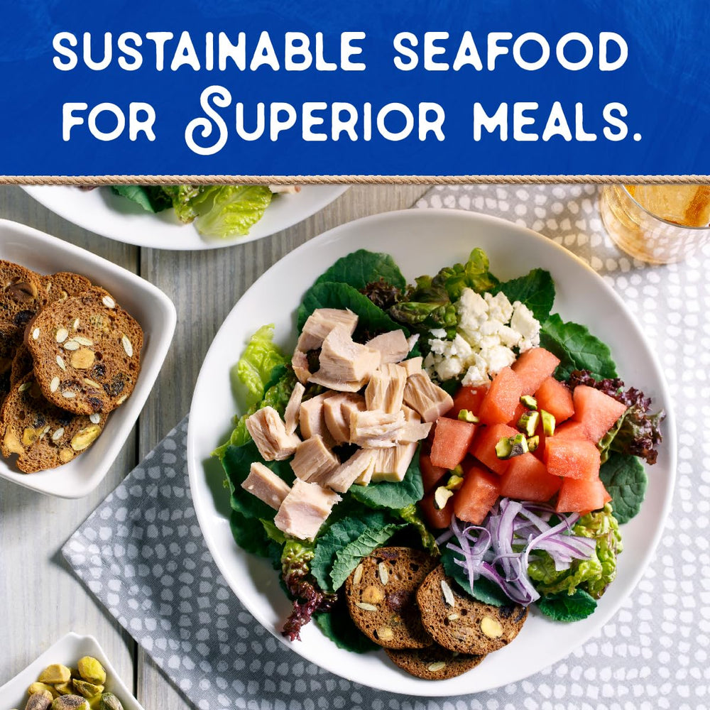 Blue Harbor Fish Co. gluten-free, soy-free tuna suitable for versatile dishes.