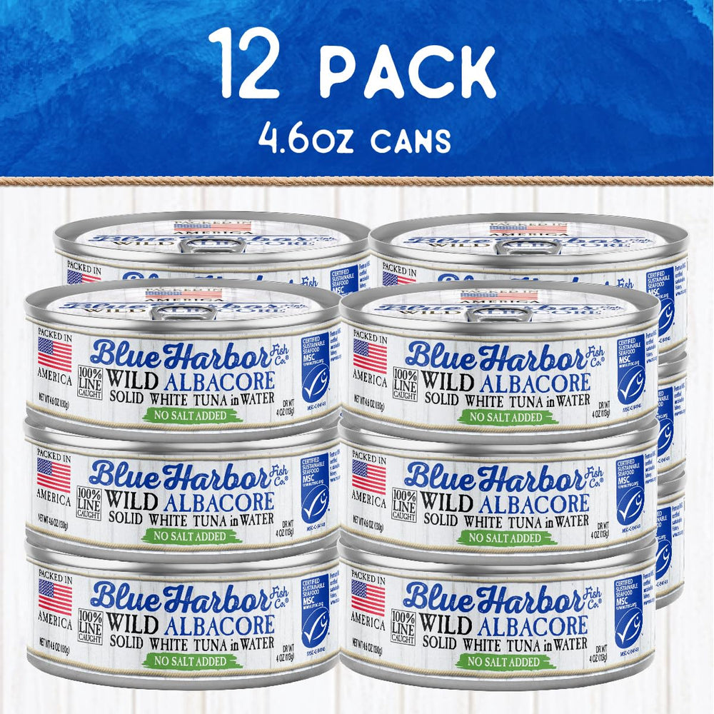 Blue Harbor Fish Co. hand-selected tuna cuts shown for firm texture.