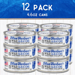 Blue Harbor Fish Co. label with certifications signals dolphin-safe sourcing and responsible practices