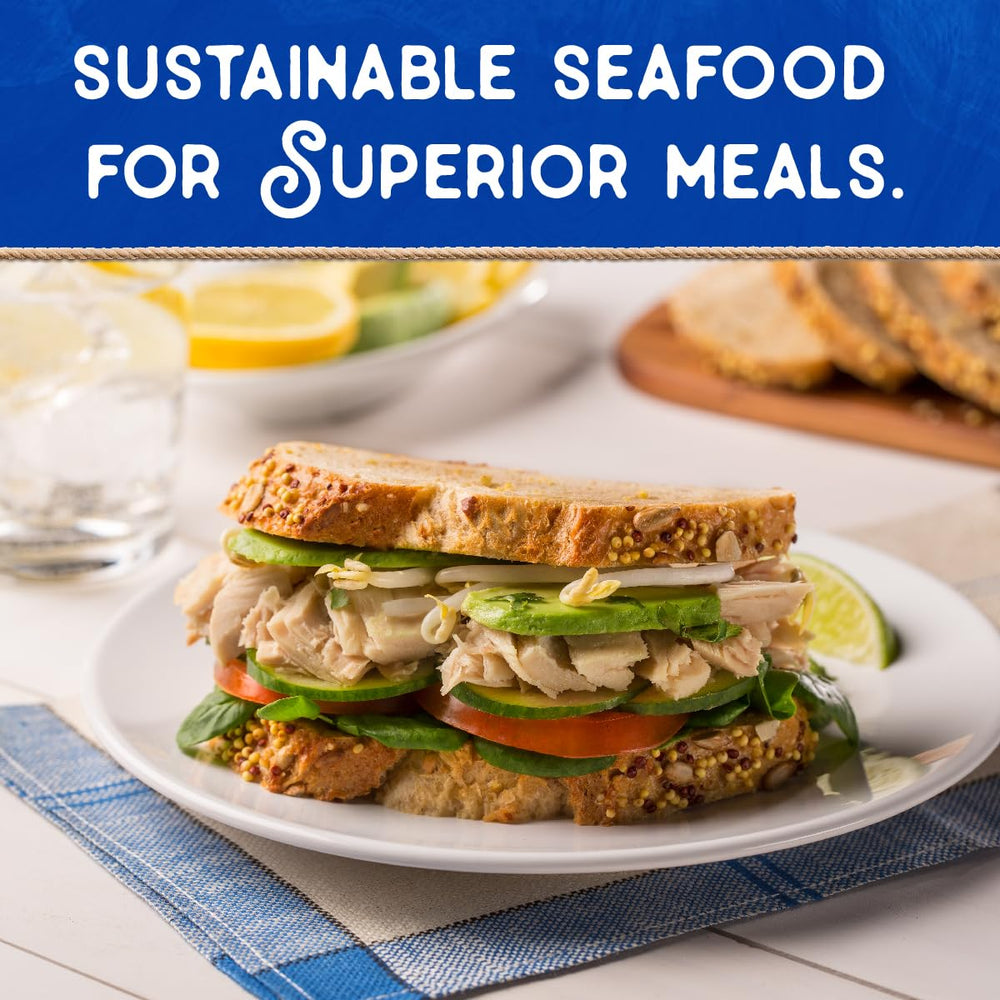 Blue Harbor Fish Co. tuna sandwich with avocado, a simple, satisfying meal