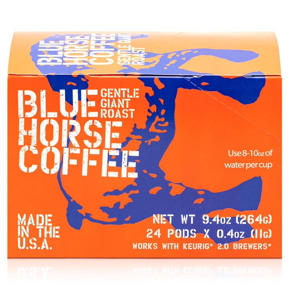 Box with Gentle Giant showcases a farm-fresh, premium single-serve option.