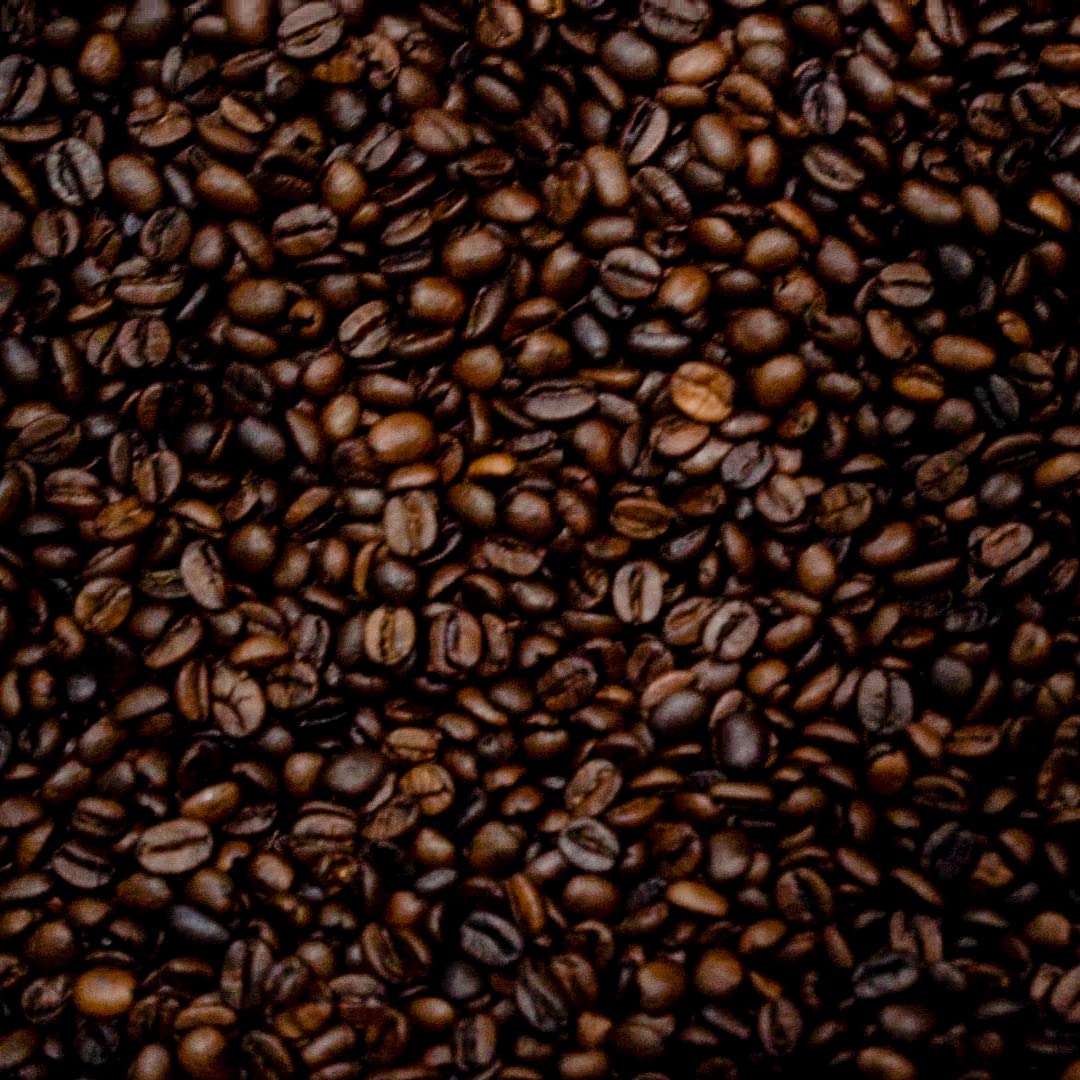 Blue Horse Kona coffee label close-up emphasizing USA-made quality.