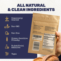 The Blue House Bagel Co starter packaging with 10g unit ideal for pantry storage.