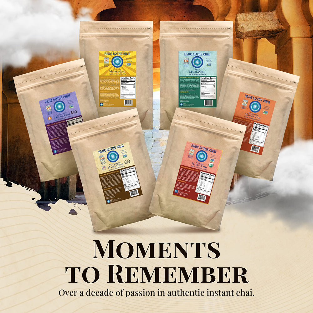 Blue Lotus Chai office-ready setup for quick, flavorful breaks.