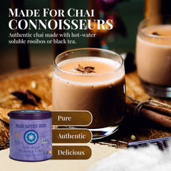 Blue Lotus Chai star anise masala blend highlights premium organic spices