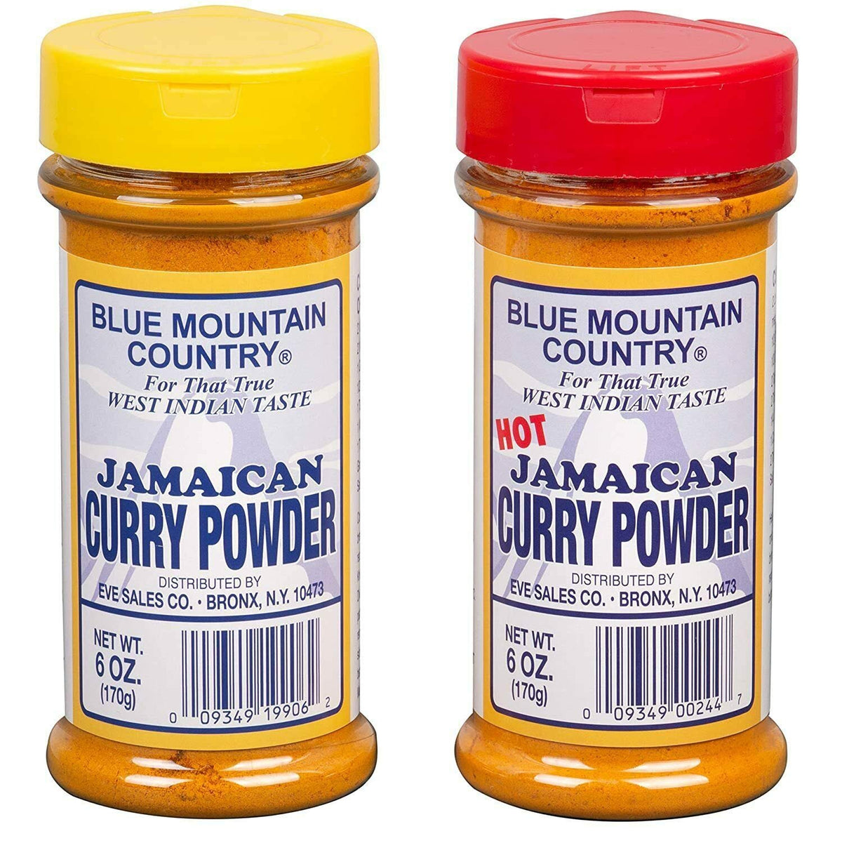Blue Mountain Country classic Jamaican curry powder enhances traditional dishes with Caribbean flavor.