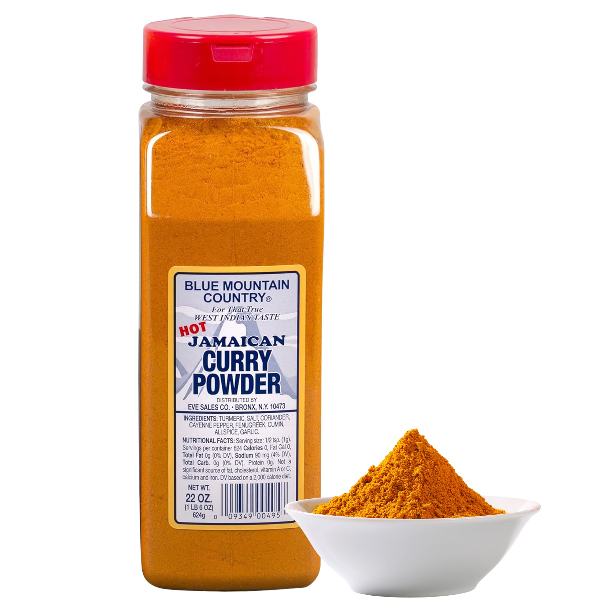 Blue Mountain Country Jamaican Curry Powder Hot kitchen scene with curry in progress.