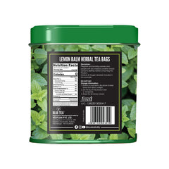 BLUE TEA Lemon Balm Tea infuser with citrus aroma and warmth