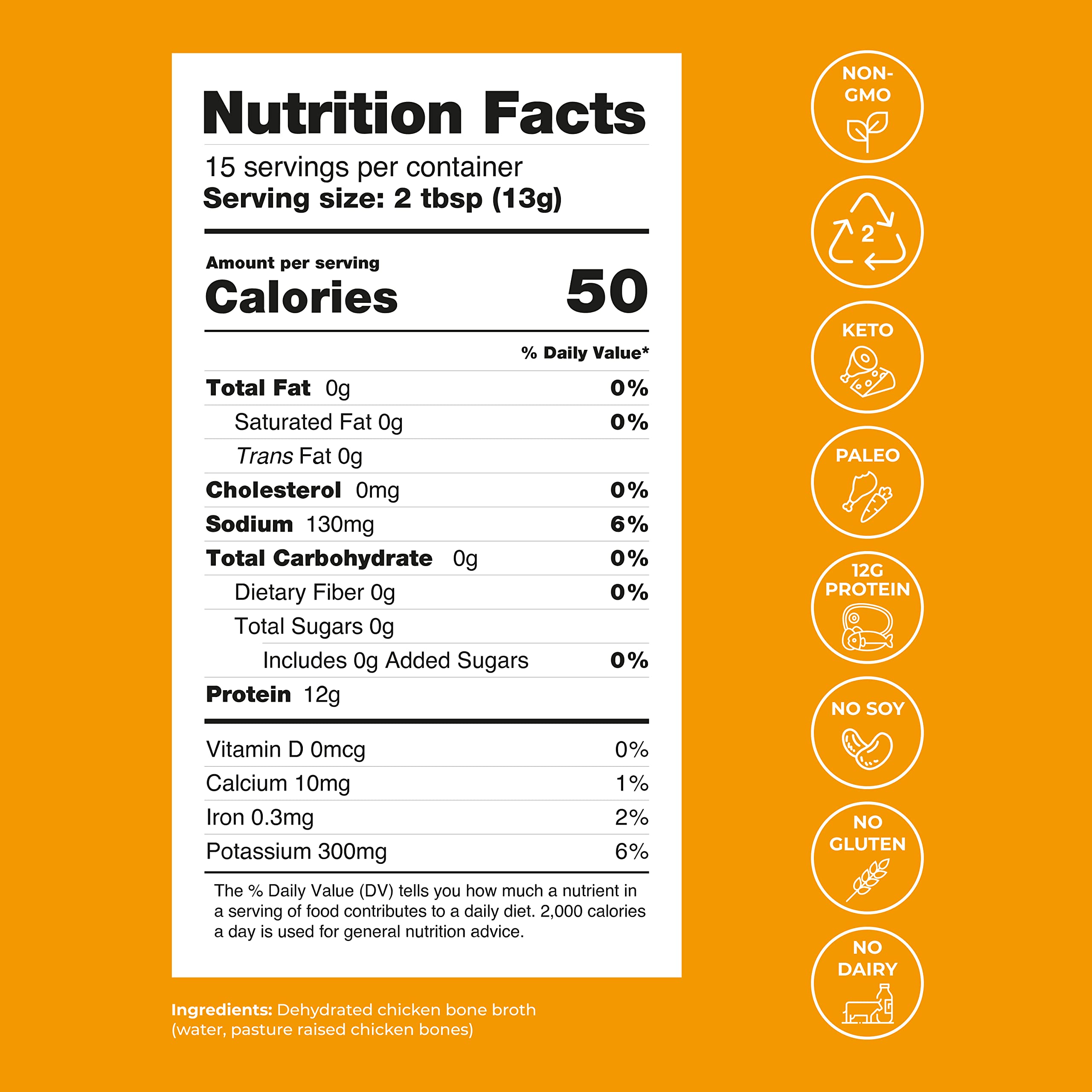 BLUEBIRD PROVISIONS label close-up highlights 12 g protein per serving.