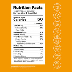BLUEBIRD PROVISIONS label close-up highlights 12 g protein per serving.