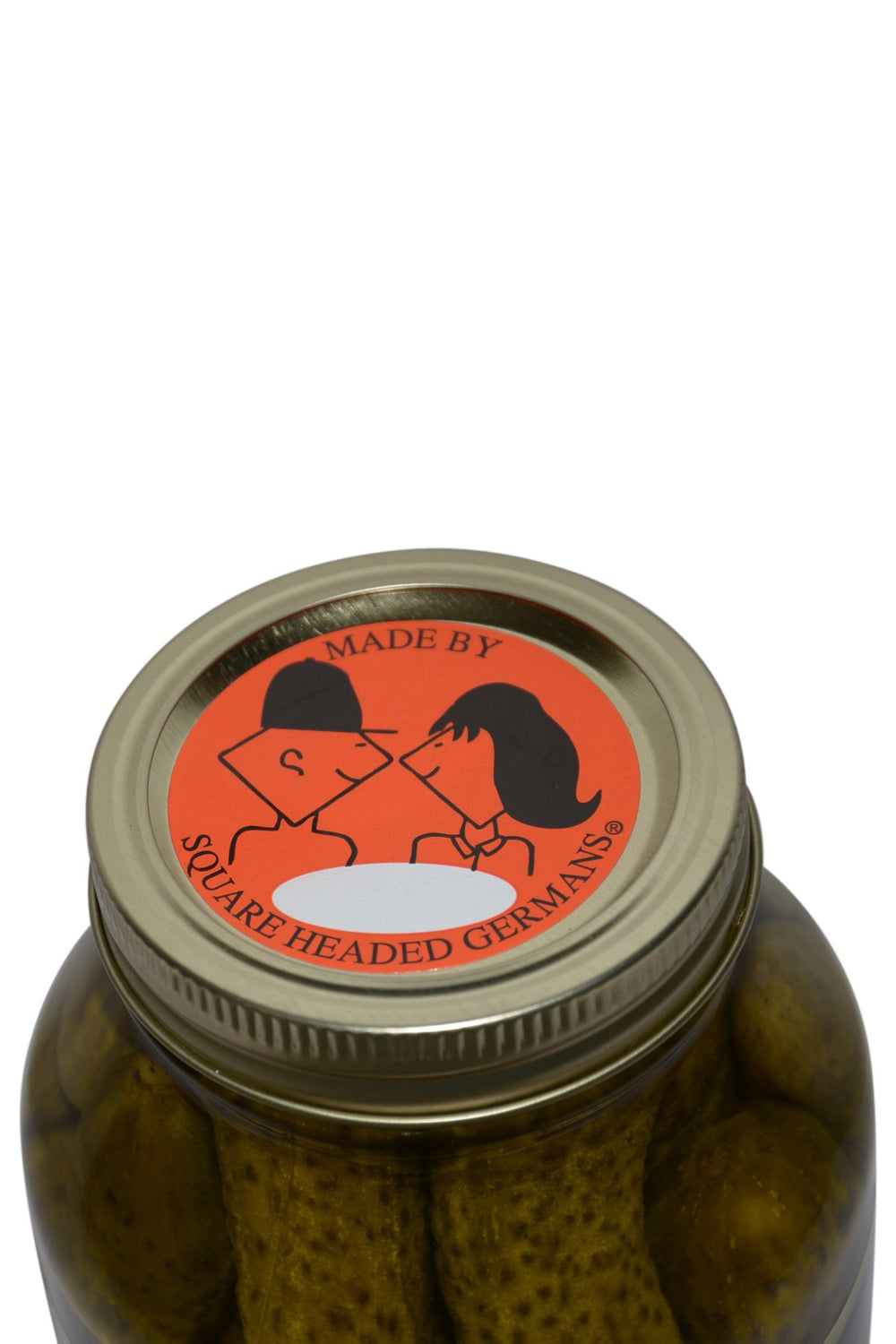 Bluebonnet Creek Farms deli-style pickle slices on plate, perfect for appetizers.