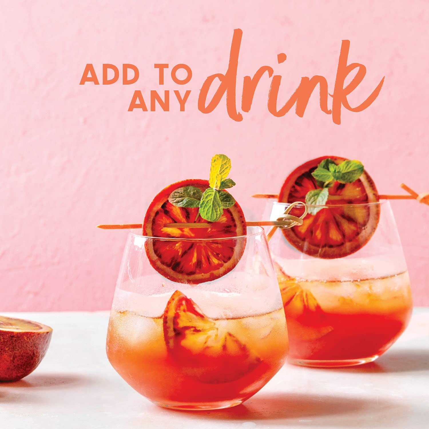 BlueHenry dehydrated blood orange wheel offers long shelf life.