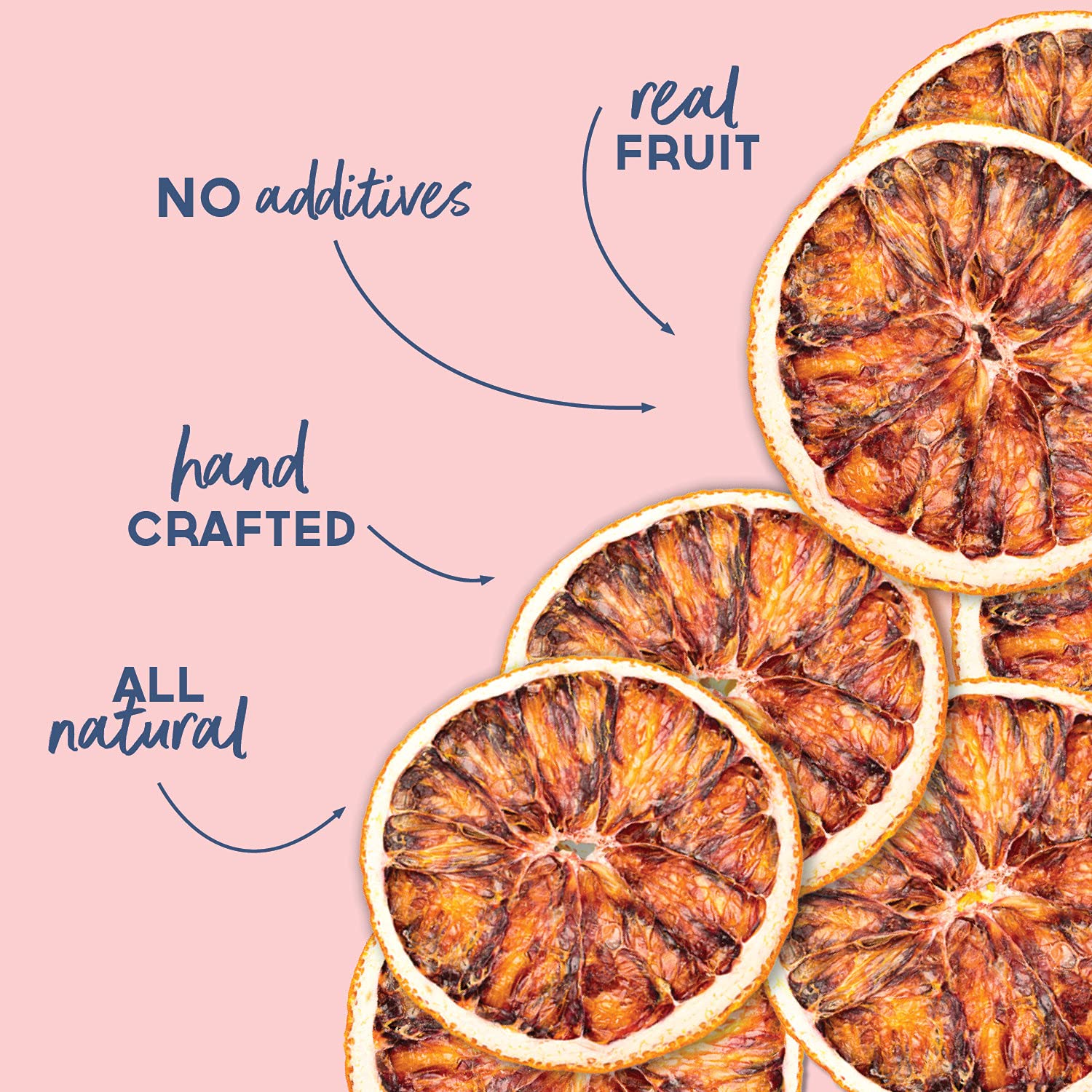 BlueHenry blood orange wheel preserves deep red pulp color.
