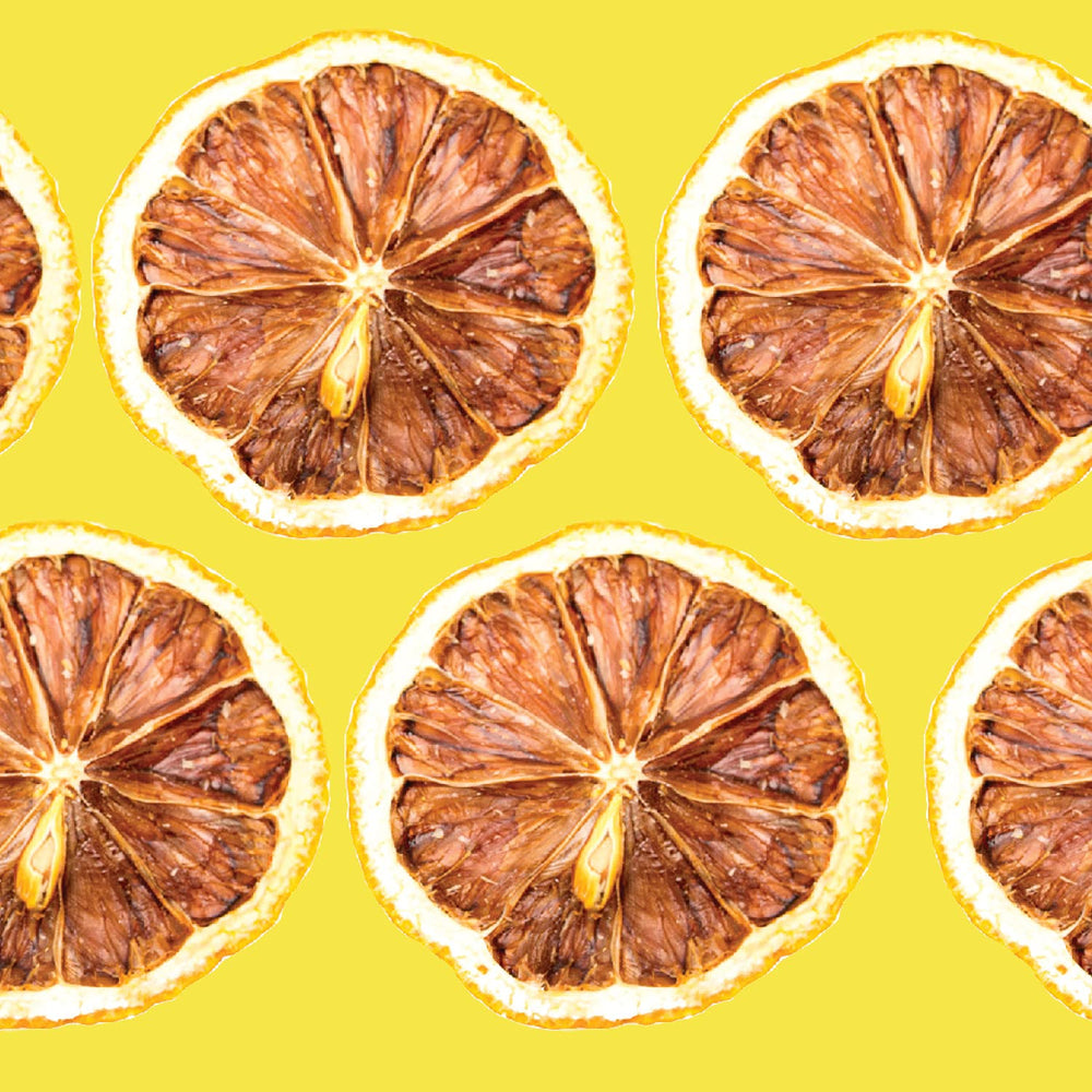 BlueHenry lemon wheels rehydrating in water for flavoring