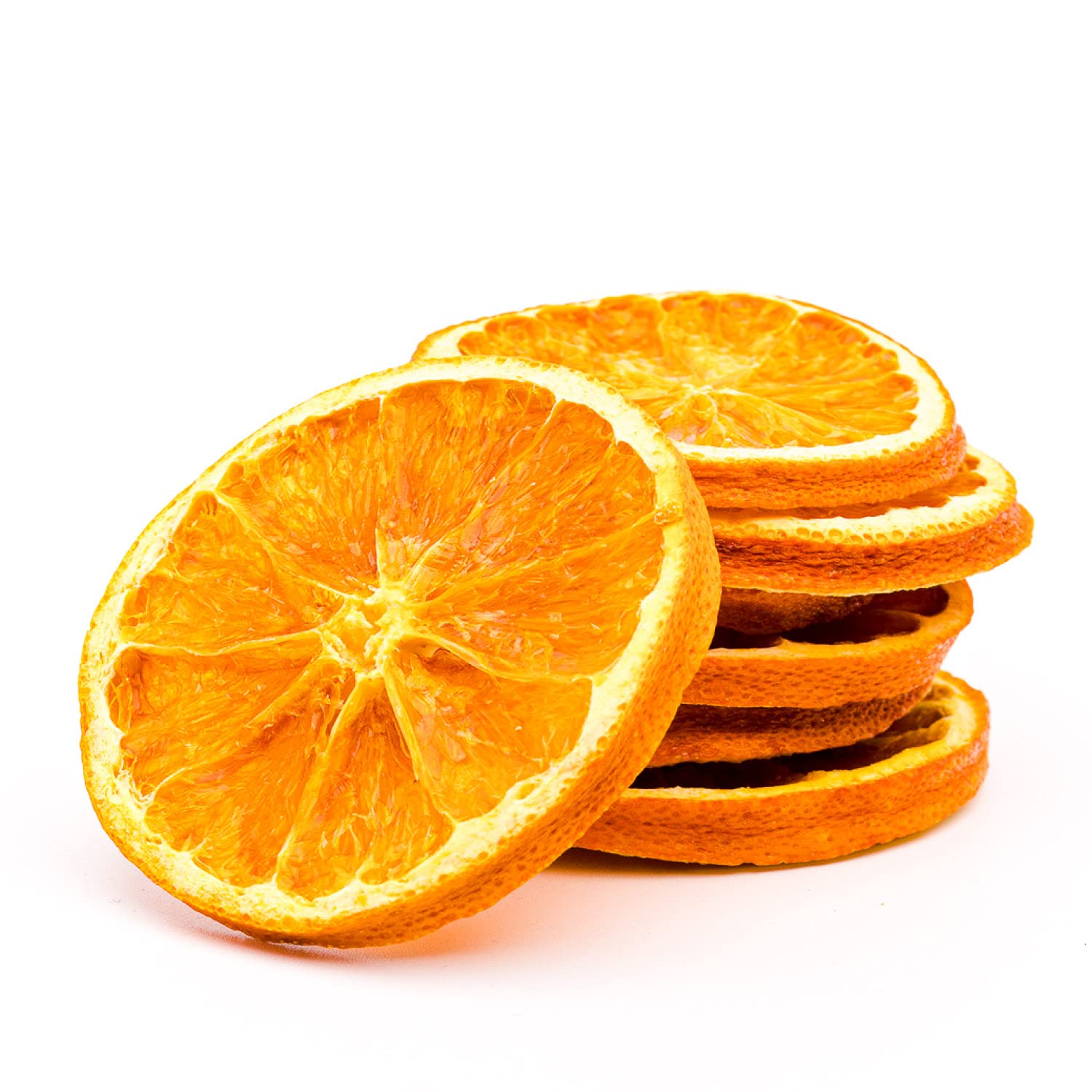 BlueHenry orange wheels closeup showing natural color and crisp texture.