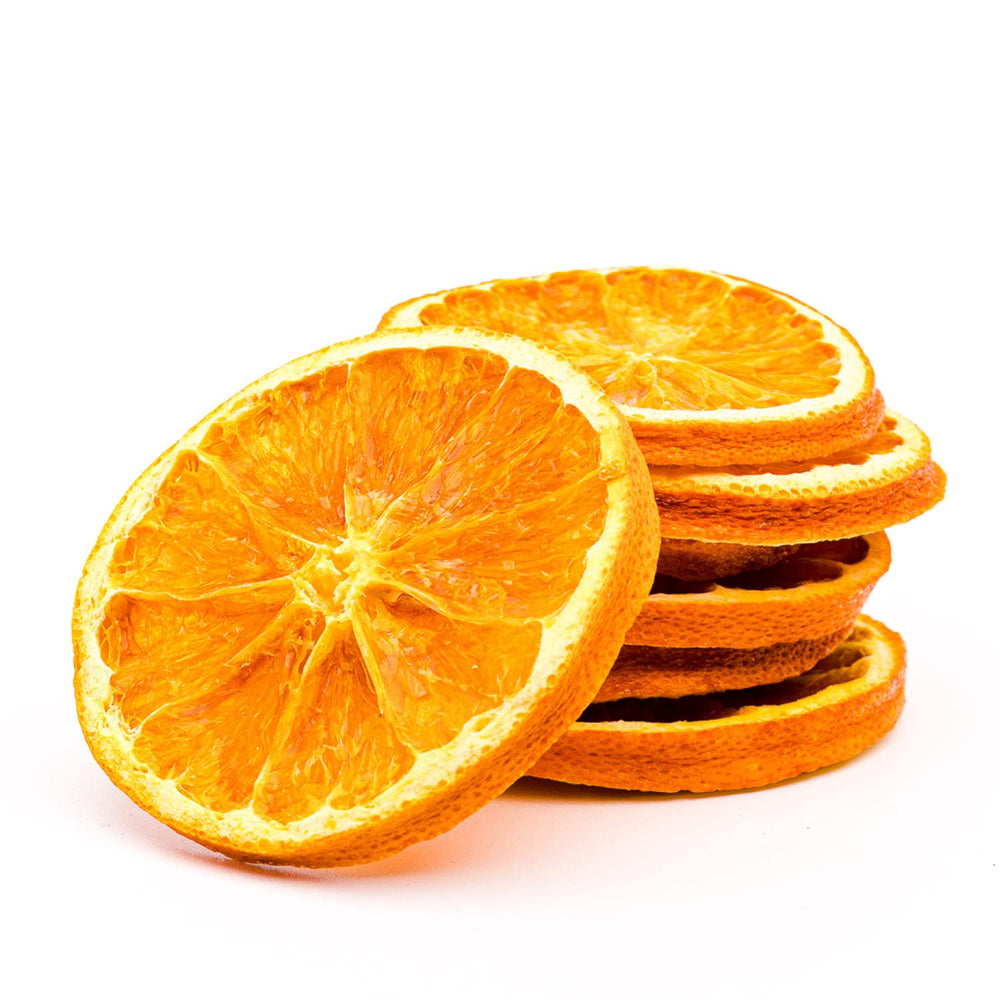 BlueHenry orange wheels closeup showing natural color and crisp texture.