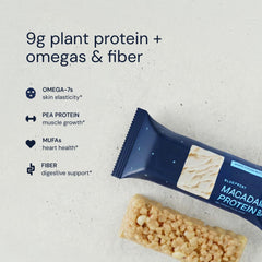 Blueprint Bryan Johnson bar in gym bag ready for workouts and snacks.