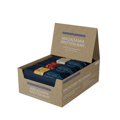 Blueprint Bryan Johnson macadamia bar lemon variant for on-the-go vegan protein boost