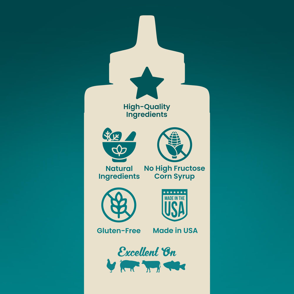 Blues Hog Sugar Free Champions' Blend on wings and dipping bowls, versatile sauce.