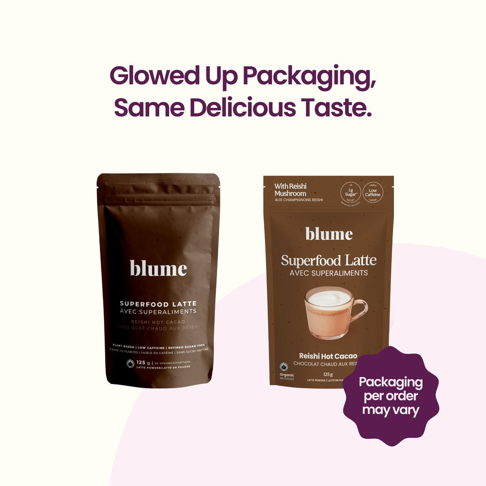 Blume 25-serving package in a tidy box.